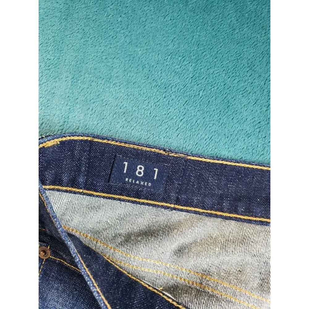 Lucky Brand Jeans Size 34x32 Mens Blue Pants Stretch Denim 181 Relaxed Straight